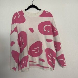 #100 Moon & Madison Smiley Sweater